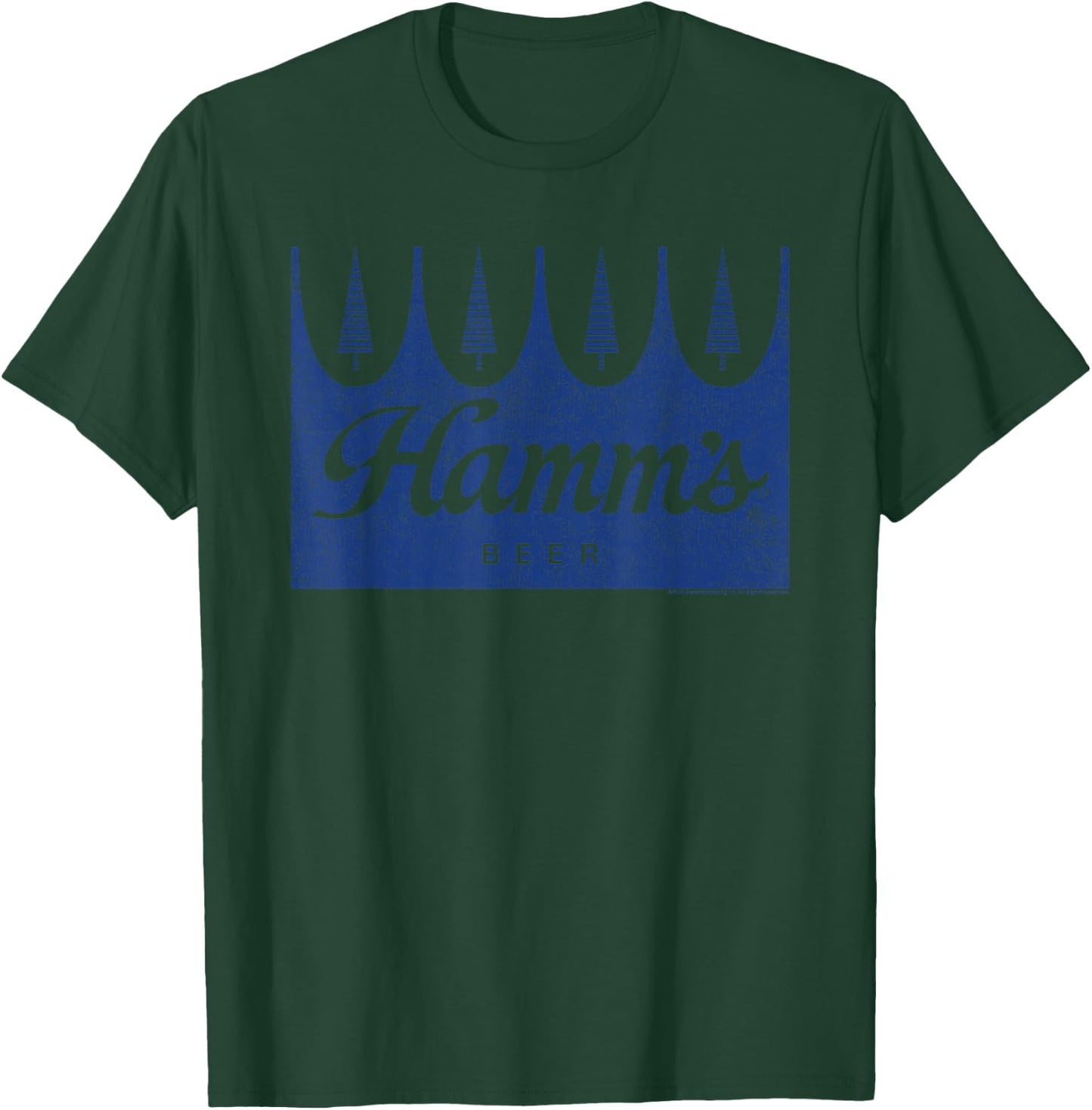 Hamm's - Crown Logo T-Shirt - T-Shirt | Forest