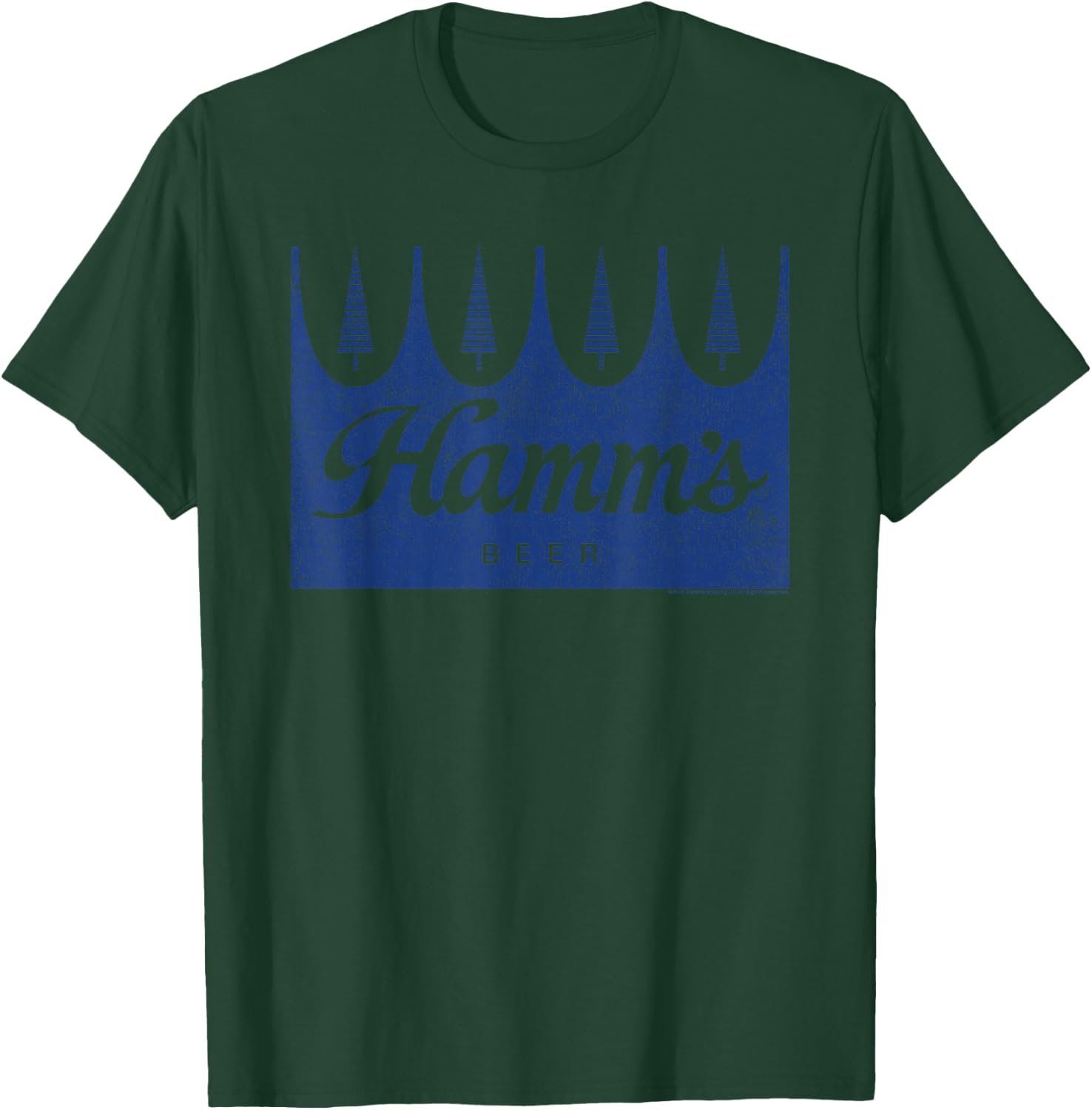 Hamm's - Crown Logo T-Shirt - T-Shirt | Forest