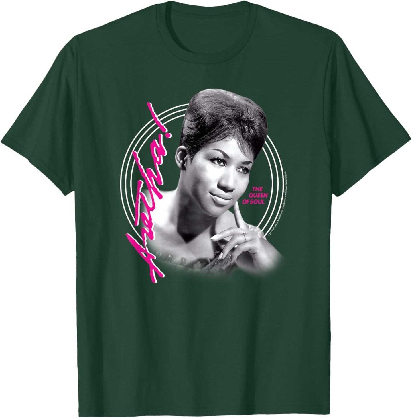 Aretha Franklin - Queen of Soul T-Shirt - T-Shirt | Forest