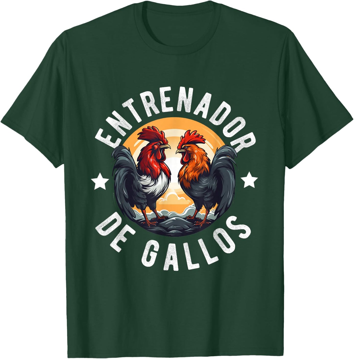 Gallero Hombre Papá Padre Tío Gallero Pelea De Gallos T-Shirt - T-Shirt | Forest