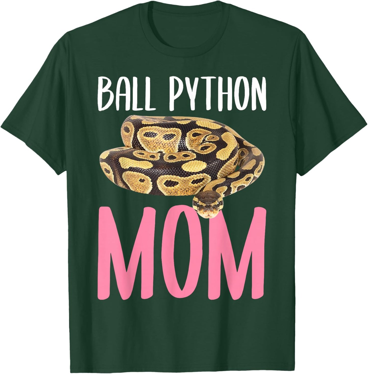 Ball Python Mom Snake T-Shirt - T-Shirt | Forest