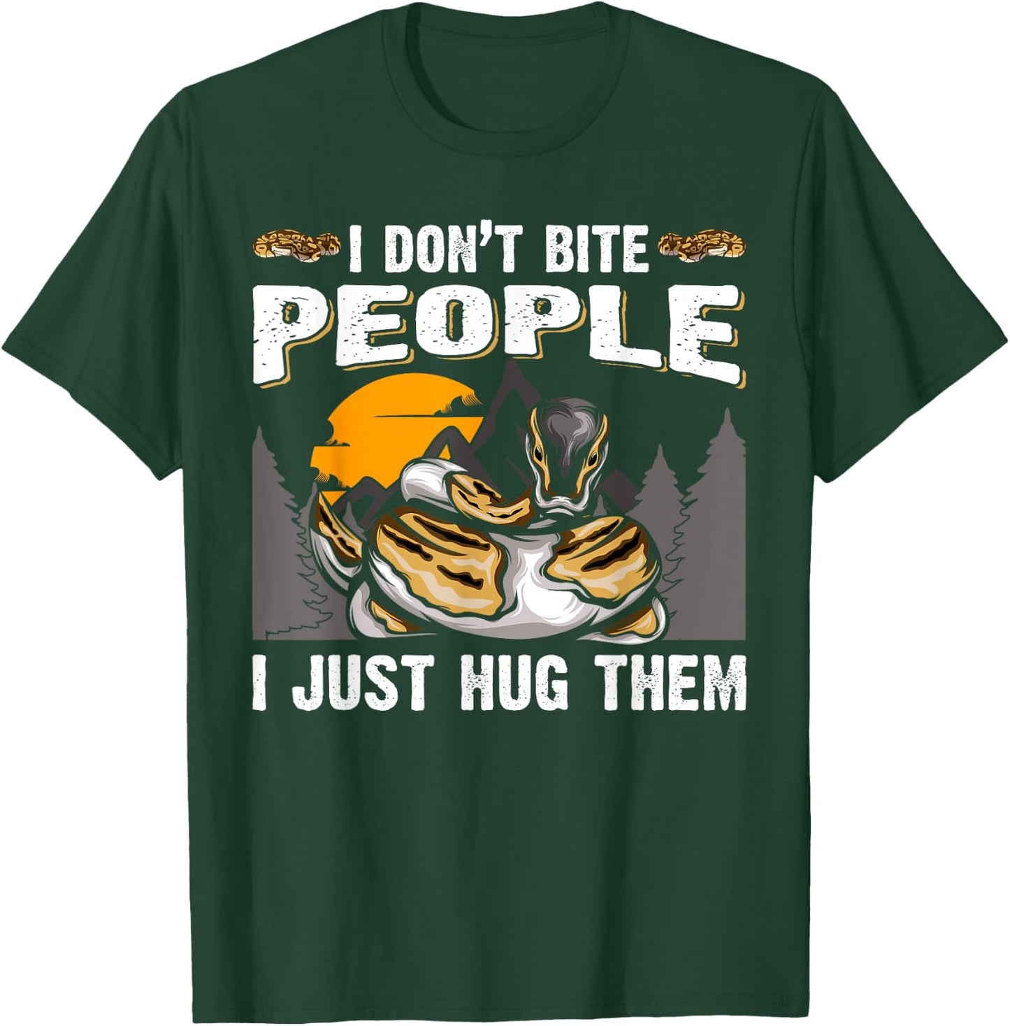 Snake Banana Ball Python T-Shirt - T-Shirt | Forest