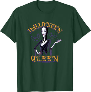 The Addams Family Halloween Queen Vintage Morticia Poster T-Shirt - T-Shirt | Forest