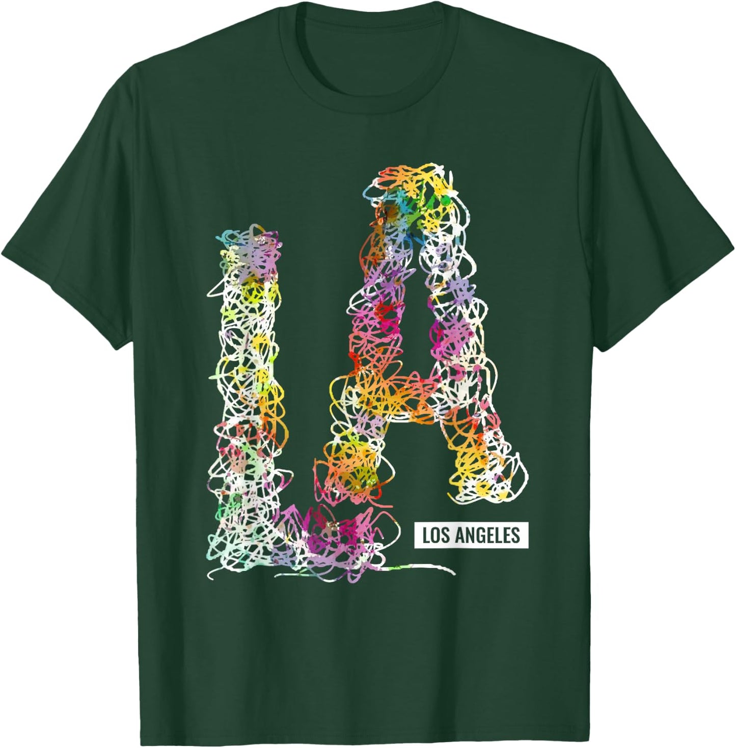 Los Angeles LA California Gift T-Shirt - T-Shirt | Forest