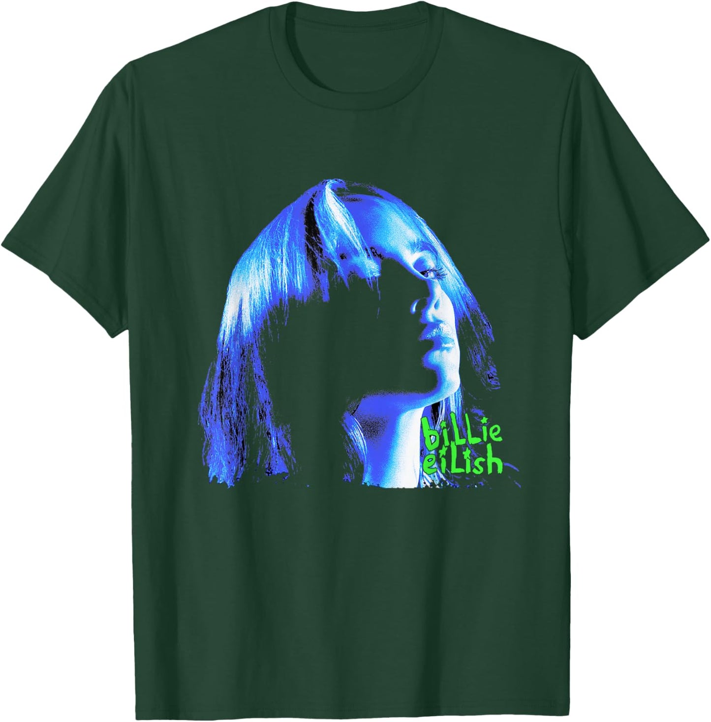 Official Billie Eilish Portrait T-Shirt - T-Shirt | Forest