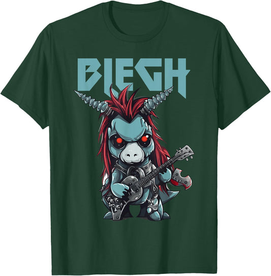 Blegh Heavy Metal Metalcore Unicorn T-Shirt - T-Shirt | Forest