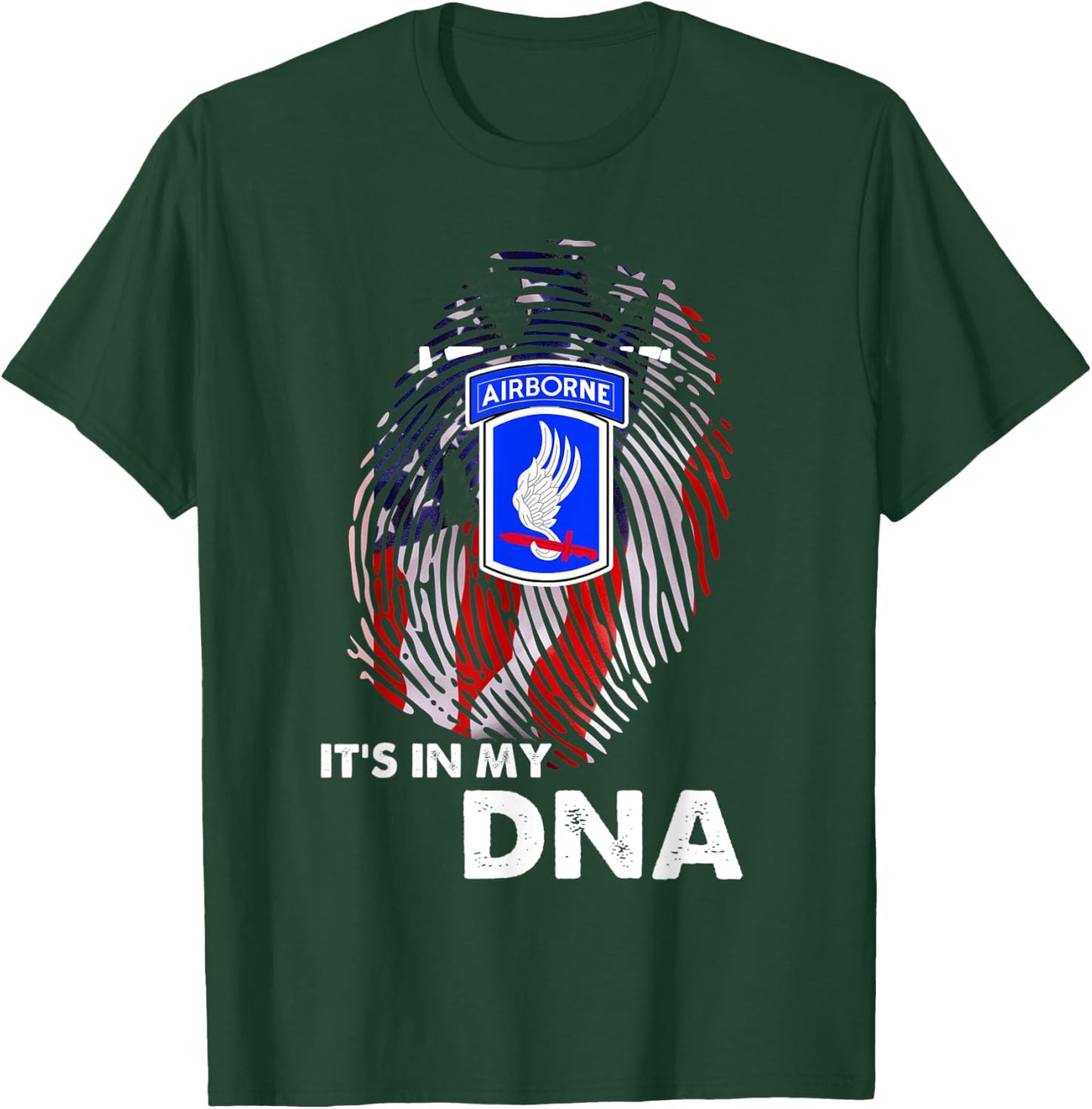 173rd Airborne Brigade Combat Team Veteran Day Christmas T-Shirt - T-Shirt | Forest