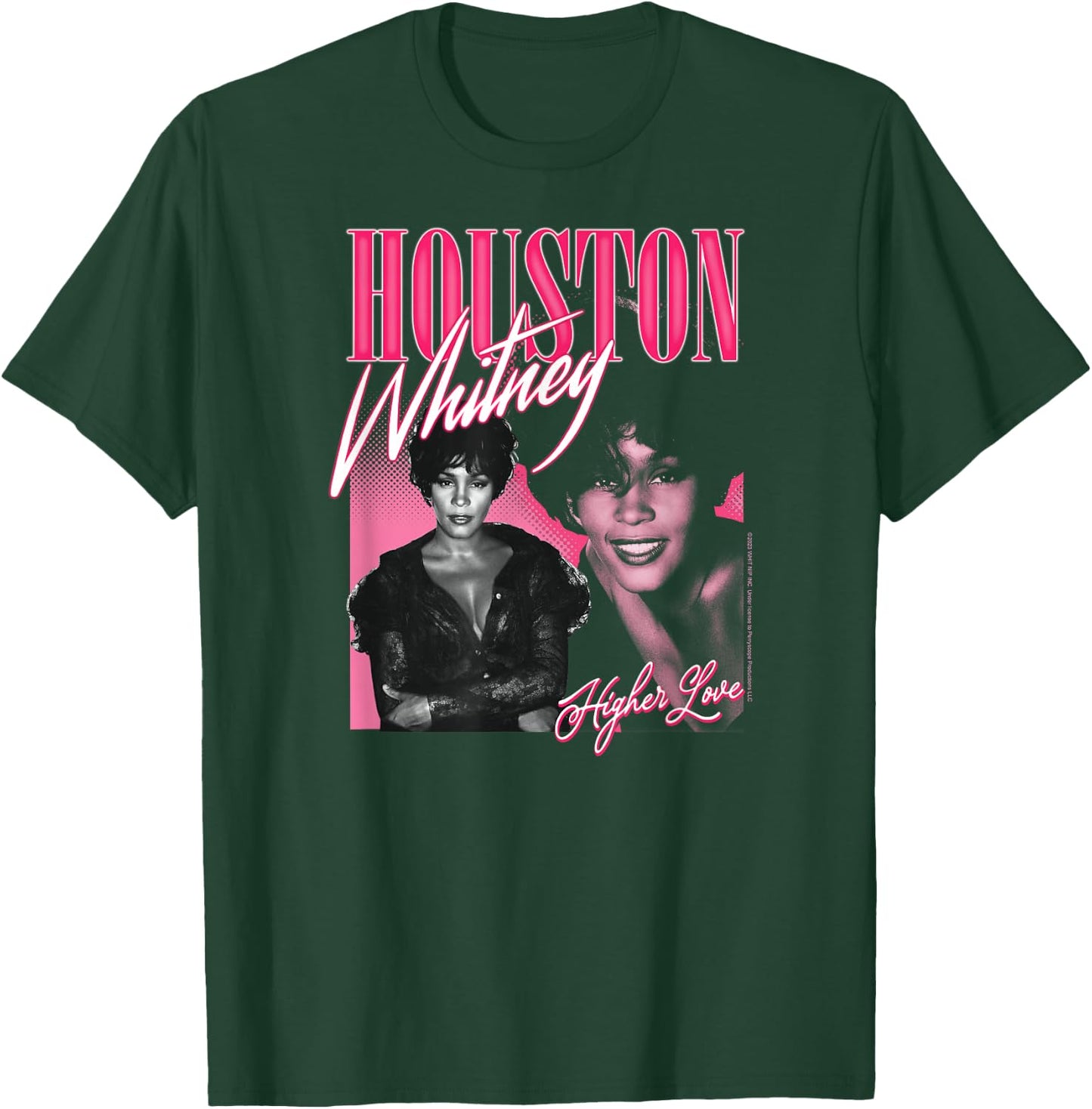Whitney Houston - Higher Love T-Shirt - T-Shirt | Forest