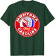 Retro Vintage Gas Station Montana Motor Oil Car Bikes Garage T-Shirt - T-Shirt | Forest