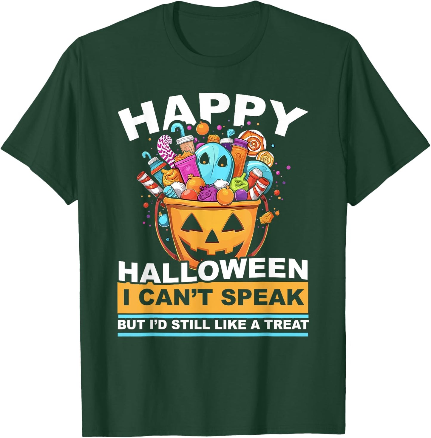 Autism Halloween Puzzle Trick Or Treat Autism Awareness T-Shirt - T-Shirt | Forest