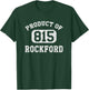 Rockford Illinois Vintage Retro Area Code T-Shirt - T-Shirt | Forest