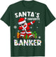 Santa's Favorite Banker Family Matching Group Christmas T-Shirt - T-Shirt | Forest