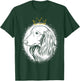 Longhaired Dachshund with Crown T-Shirt - T-Shirt | Forest