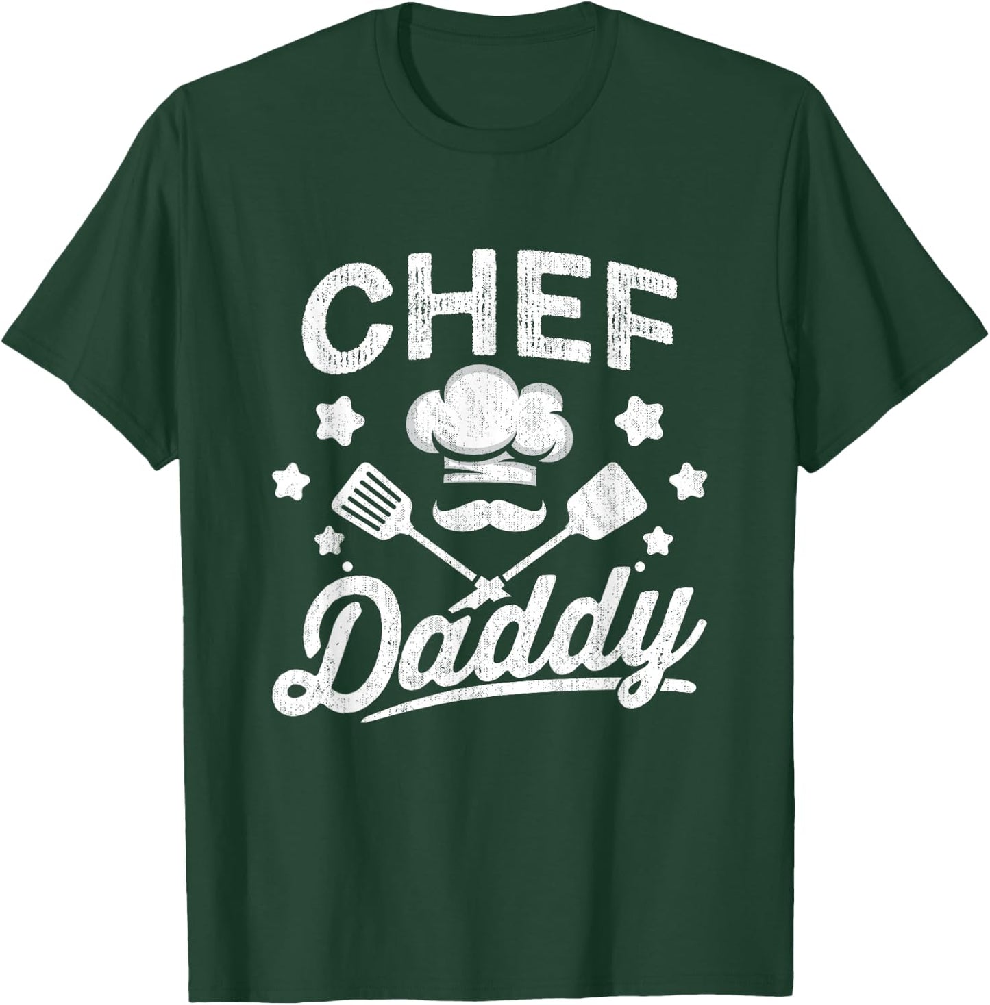 Chef Dad Daddy Head Chef Cook Cooking Sous Chef Grandpa T-Shirt - T-Shirt | Forest