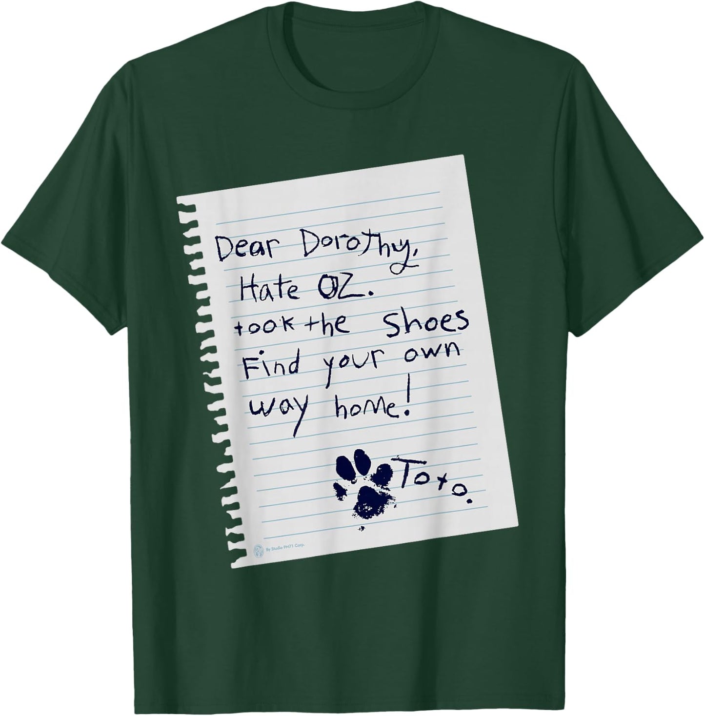 Hate OZ Took the Shoes T-Shirt - T-Shirt | Forest