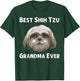 Funny Shih Tzu Gift Grandma Mama Dog Puppy Owner Animal T-Shirt - T-Shirt | Forest