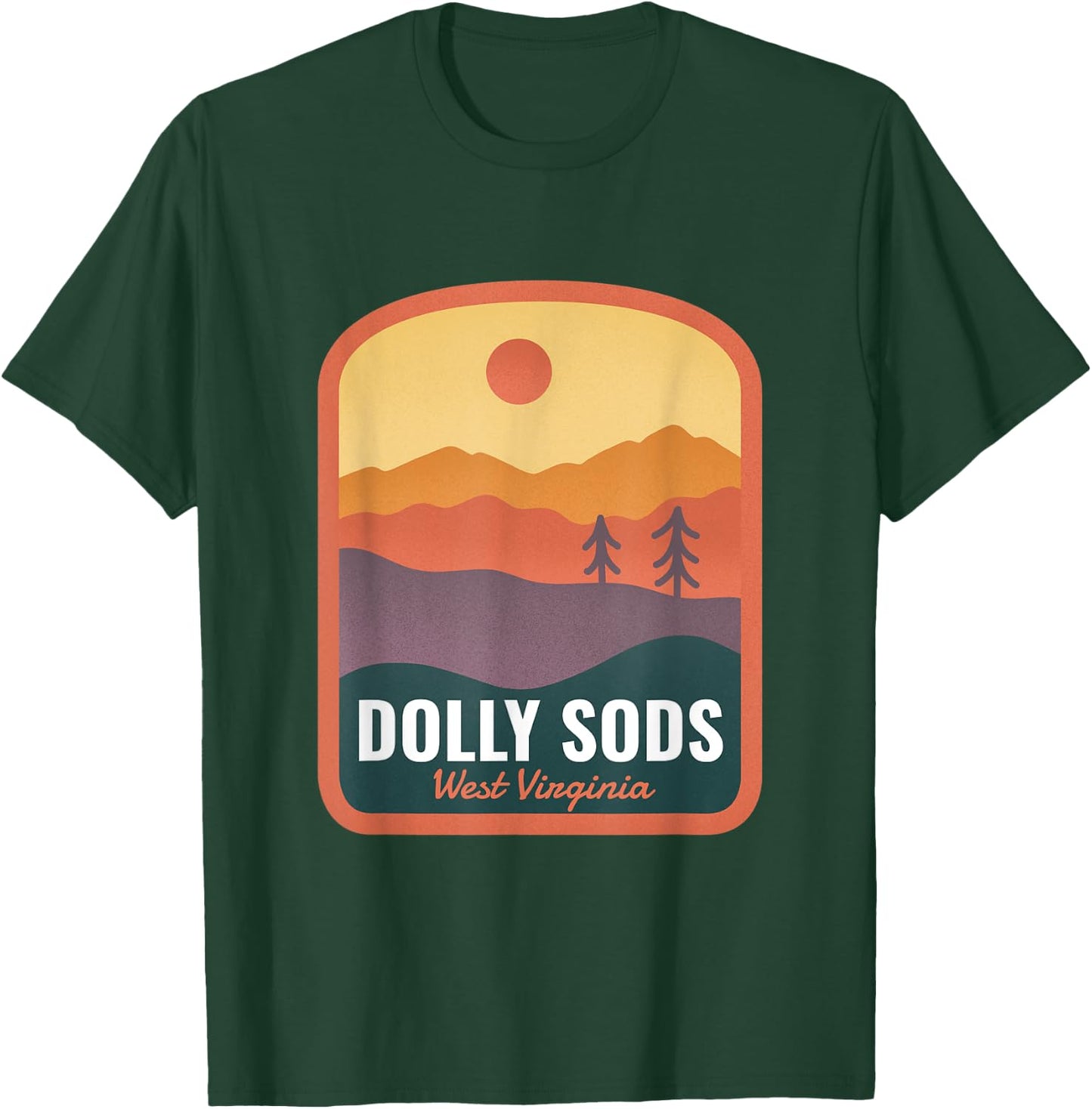 Dolly Sods Wilderness WV Sunset T-Shirt - T-Shirt | Forest