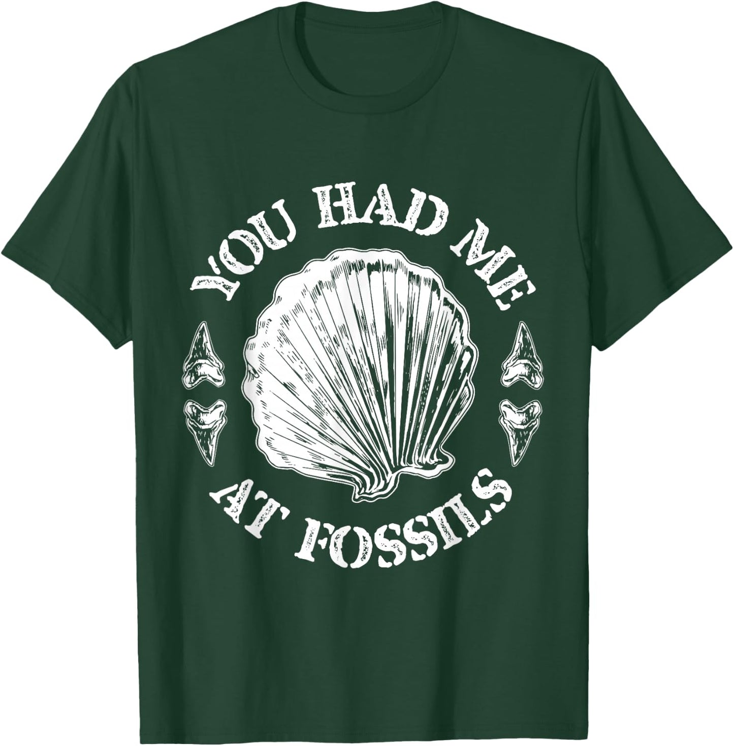 Fossiling Paleontologist Fossil Collector Fossil Hunting T-Shirt - T-Shirt | Forest