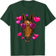Horse Valentines Day Heart Love Couples Horse Lover Cowboy T-Shirt - T-Shirt | Forest
