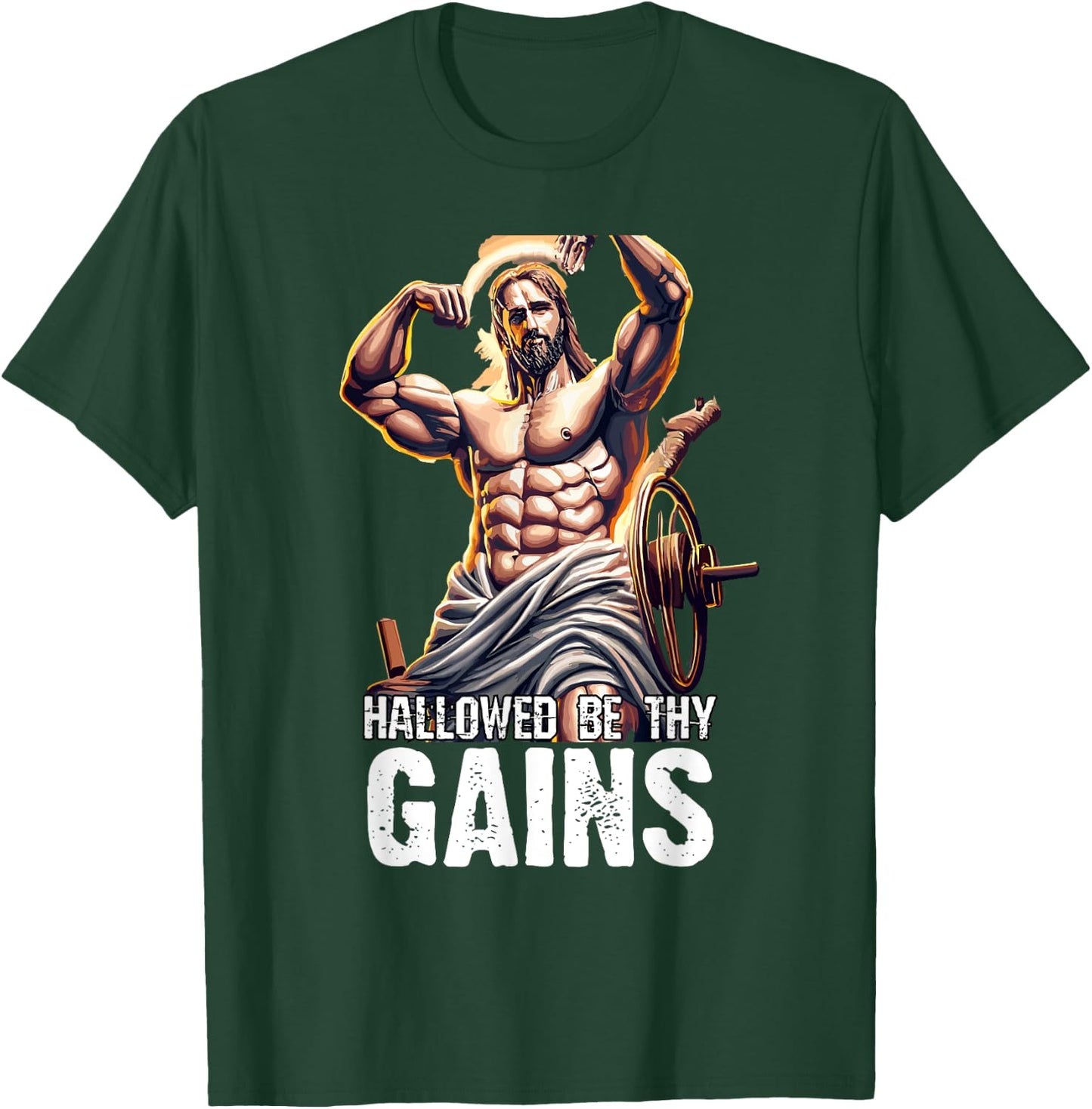 Hallowed Be Thy Gains T-Shirt - T-Shirt | Forest