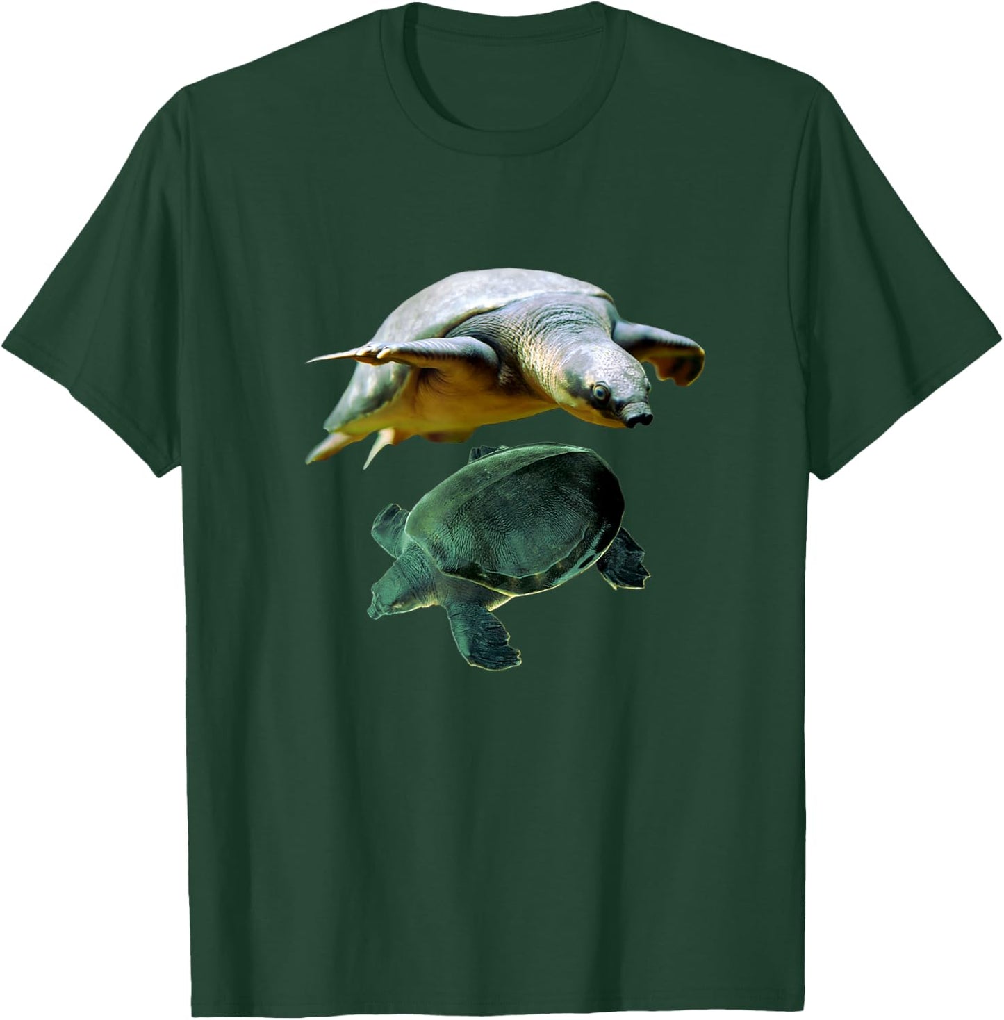 Australian Fly River Turtle Pig Nosed Turtle Lovers T-Shirt - T-Shirt | Forest