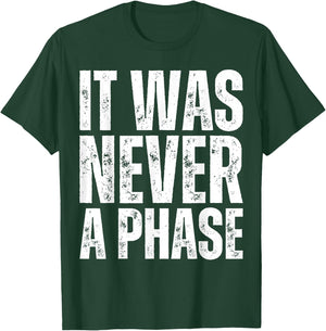 IT WAS NEVER A PHASE , It's A Lifestyle :Elder Emo Still Emo T-Shirt - T-Shirt | Forest