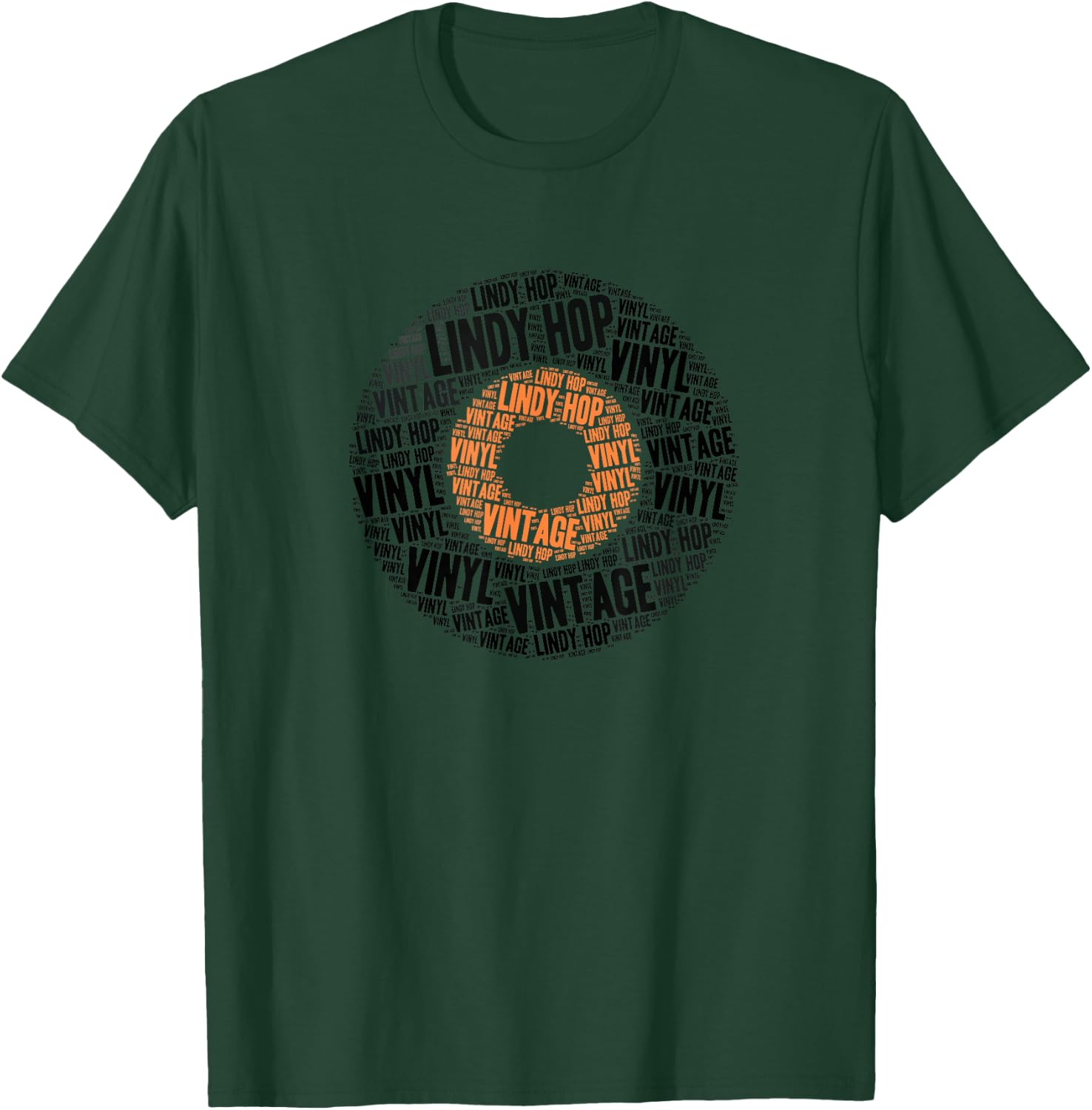 Vintage Lindy Hop Swing Dance T-Shirt - T-Shirt | Forest
