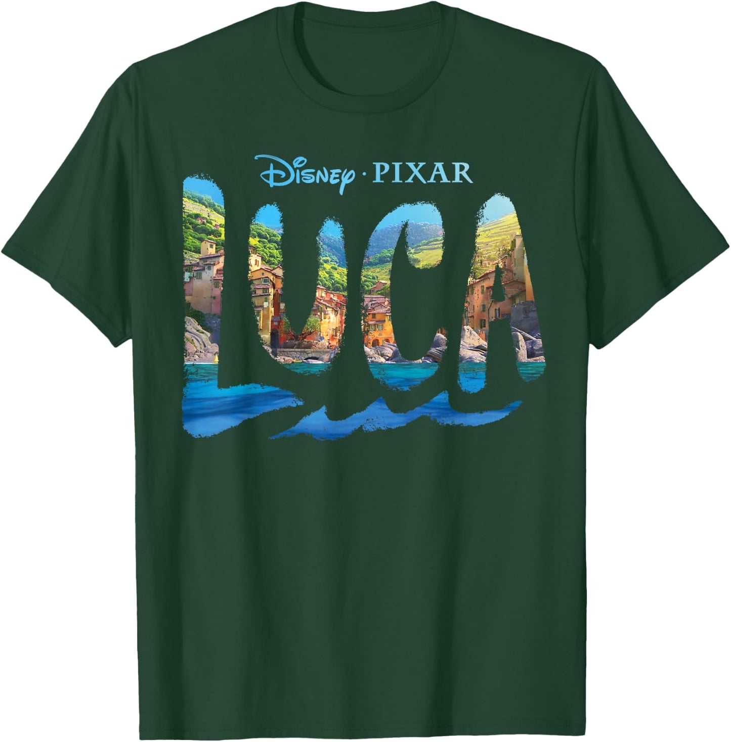 Disney and Pixar's Luca Movie Logo T-Shirt - T-Shirt | Forest