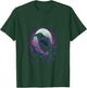 Full Moon Crow Raven Flying Bird Halloween T-Shirt - T-Shirt | Forest
