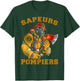 Fireman Sapeur Hero Save Life Extinguishing Fire Brigade T-Shirt - T-Shirt | Forest