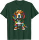 Beagle dog breed dog walking pet fan T-Shirt - T-Shirt | Forest