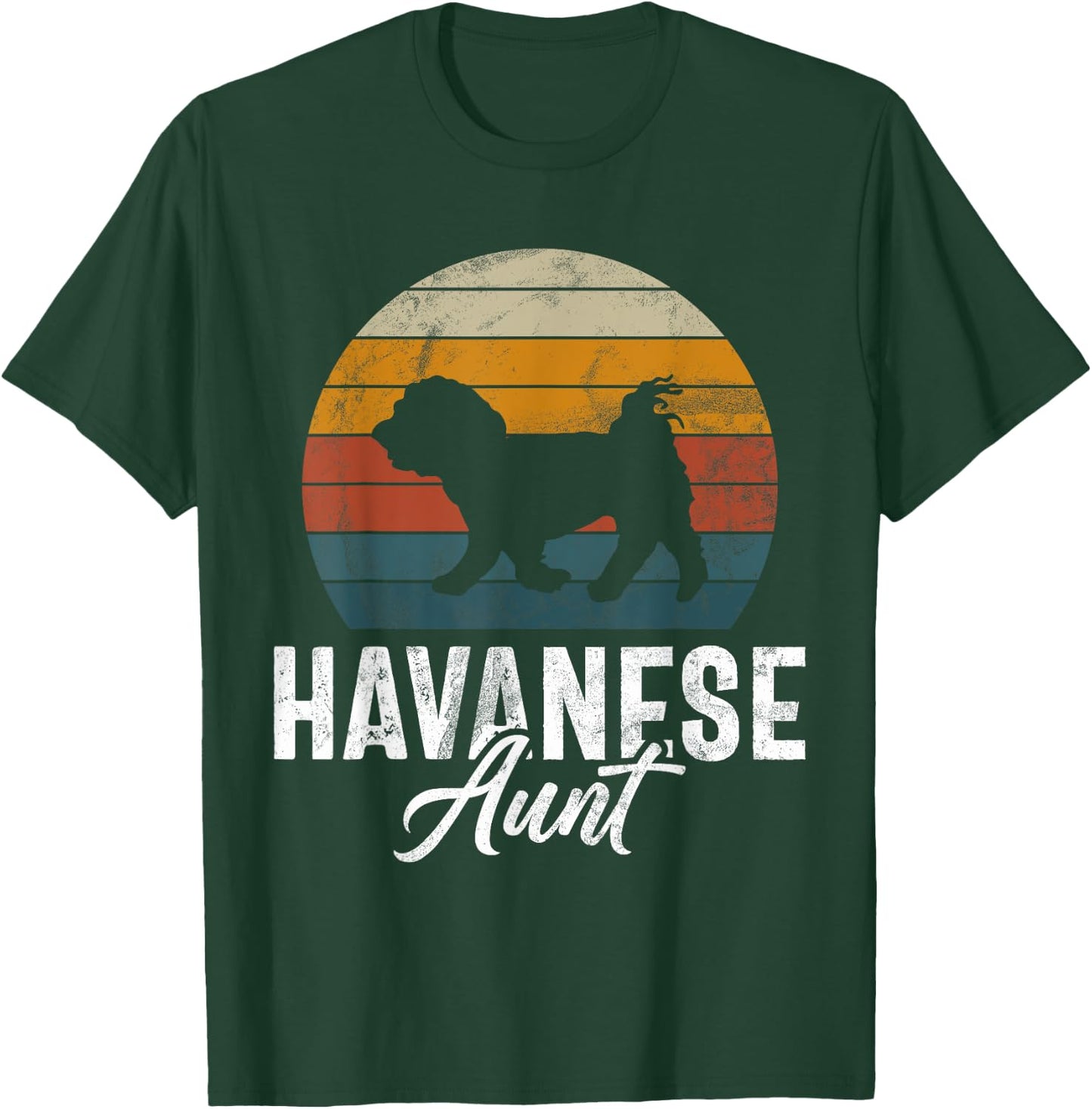 Havanese Aunt T-Shirt - T-Shirt | Forest