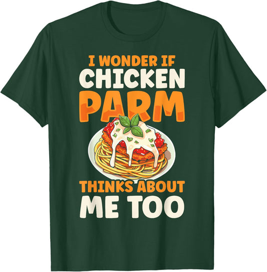 Chicken Parm Italian Love Food Parmesan T-Shirt - T-Shirt | Forest