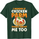 Chicken Parm Italian Love Food Parmesan T-Shirt - T-Shirt | Forest