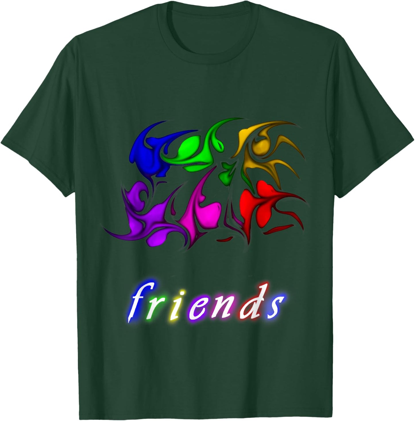 F.r.i.e.n.d.s T-Shirt - T-Shirt | Forest