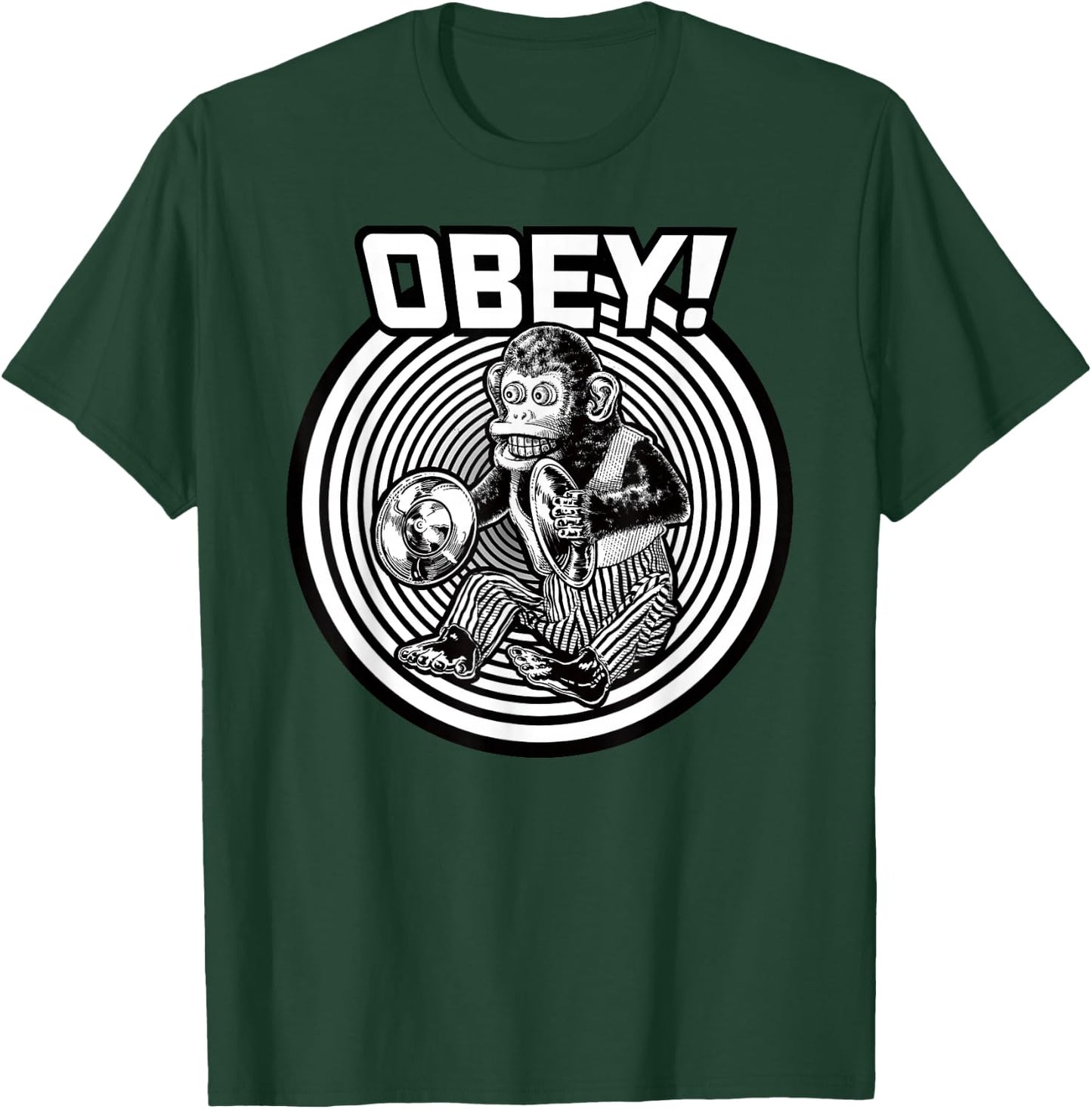 Obey the Evil Monkey Toy T-Shirt - T-Shirt | Forest