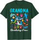 Grandma Birthday Crew Ocean Animals Theme Birthday Under Sea T-Shirt - T-Shirt | Forest