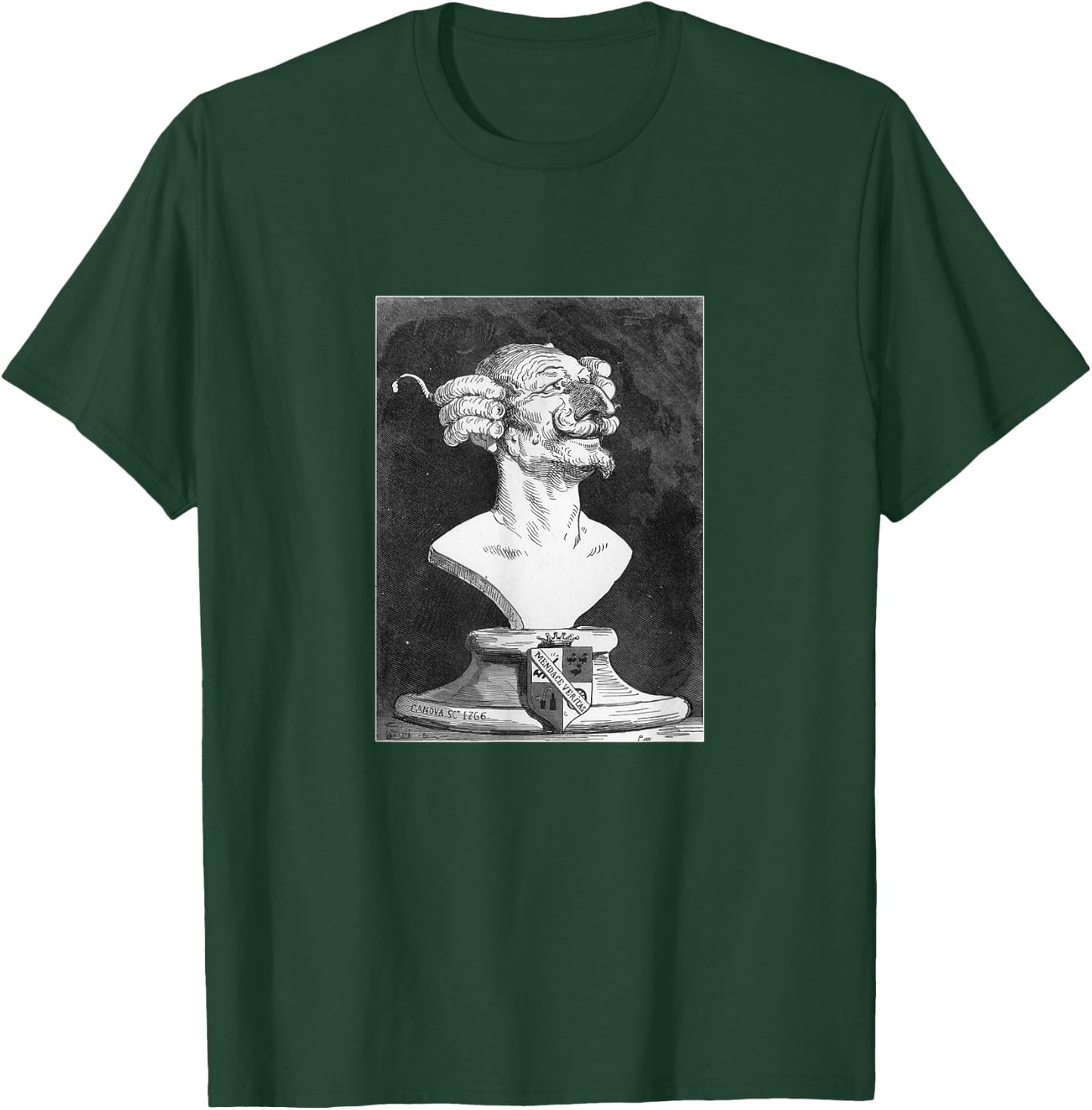 Gustave Doré Baron Von Munchausen "The Baron” Retro Art T-Shirt - T-Shirt | Forest