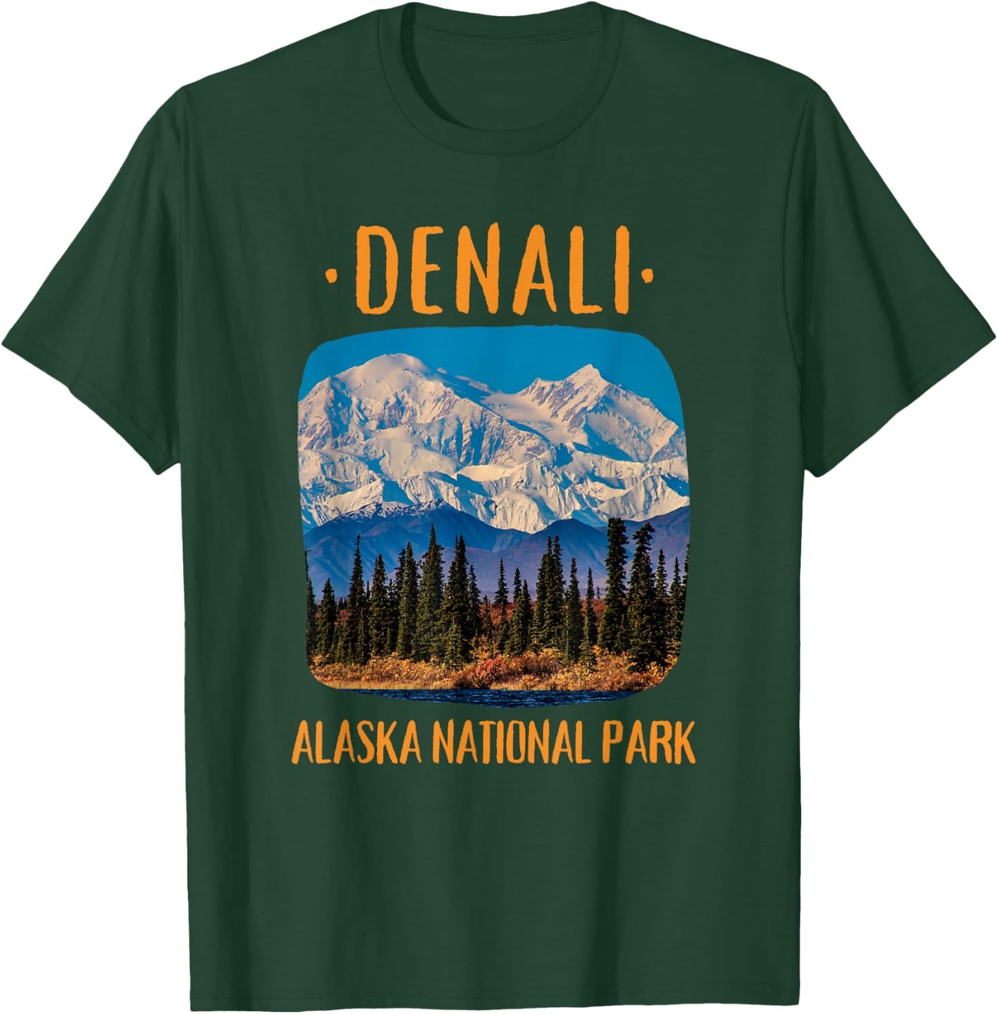 Denali National Park T-Shirt - T-Shirt | Forest