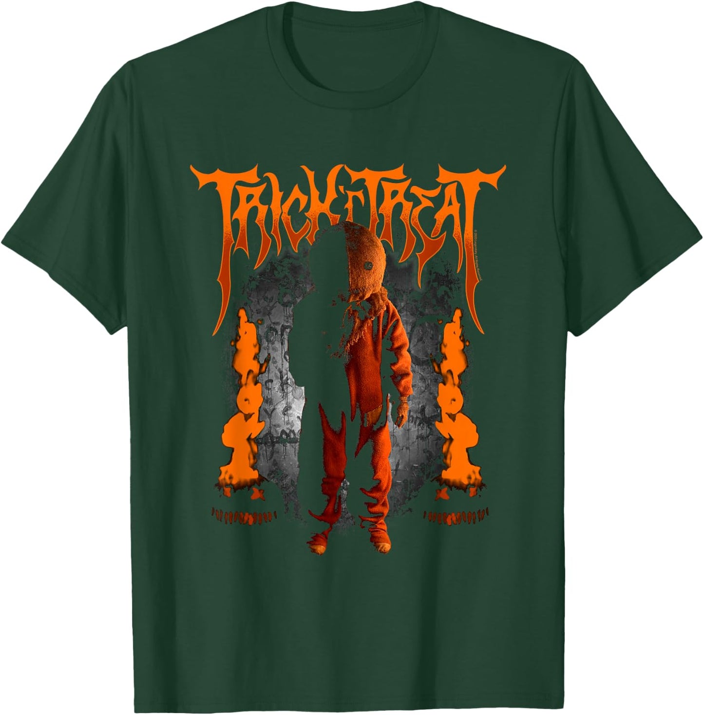 Trick 'r Treat Sam with Creepy Logo T-Shirt - T-Shirt | Forest