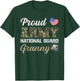Retro Proud Army National Guard Granny Military Pride Outfit T-Shirt - T-Shirt | Forest
