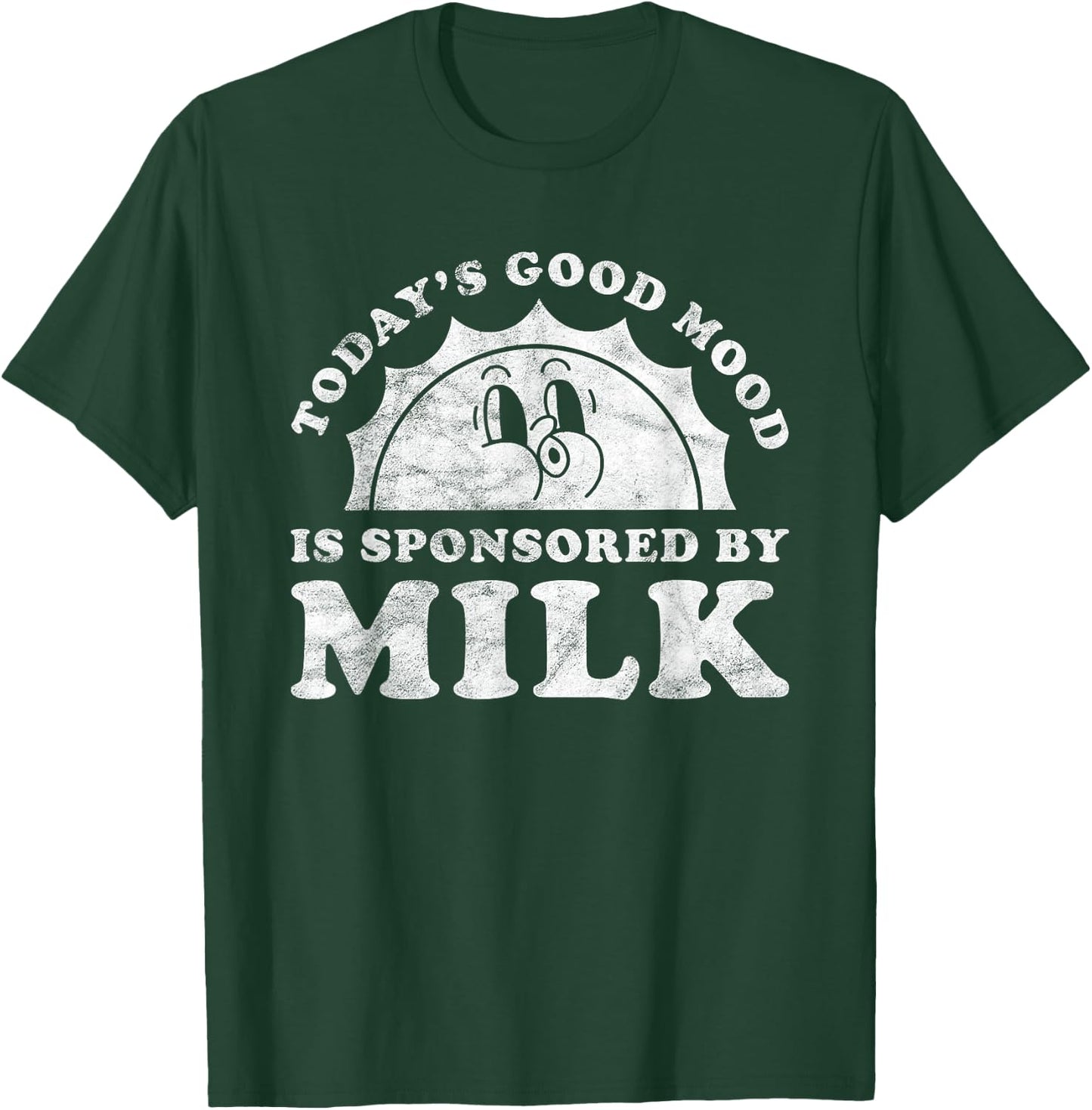 Funny Cute Retro Vintage Milk or Dairy Farmer T-Shirt - T-Shirt | Forest