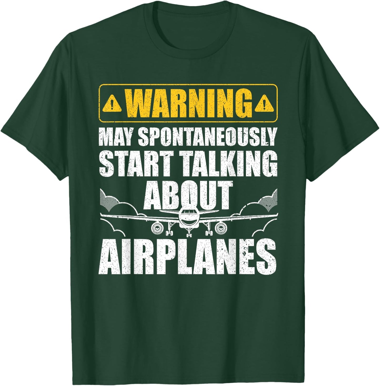 Funny Pilot Art Women Aviation Pilot Airplane Lovers T-Shirt - T-Shirt | Forest