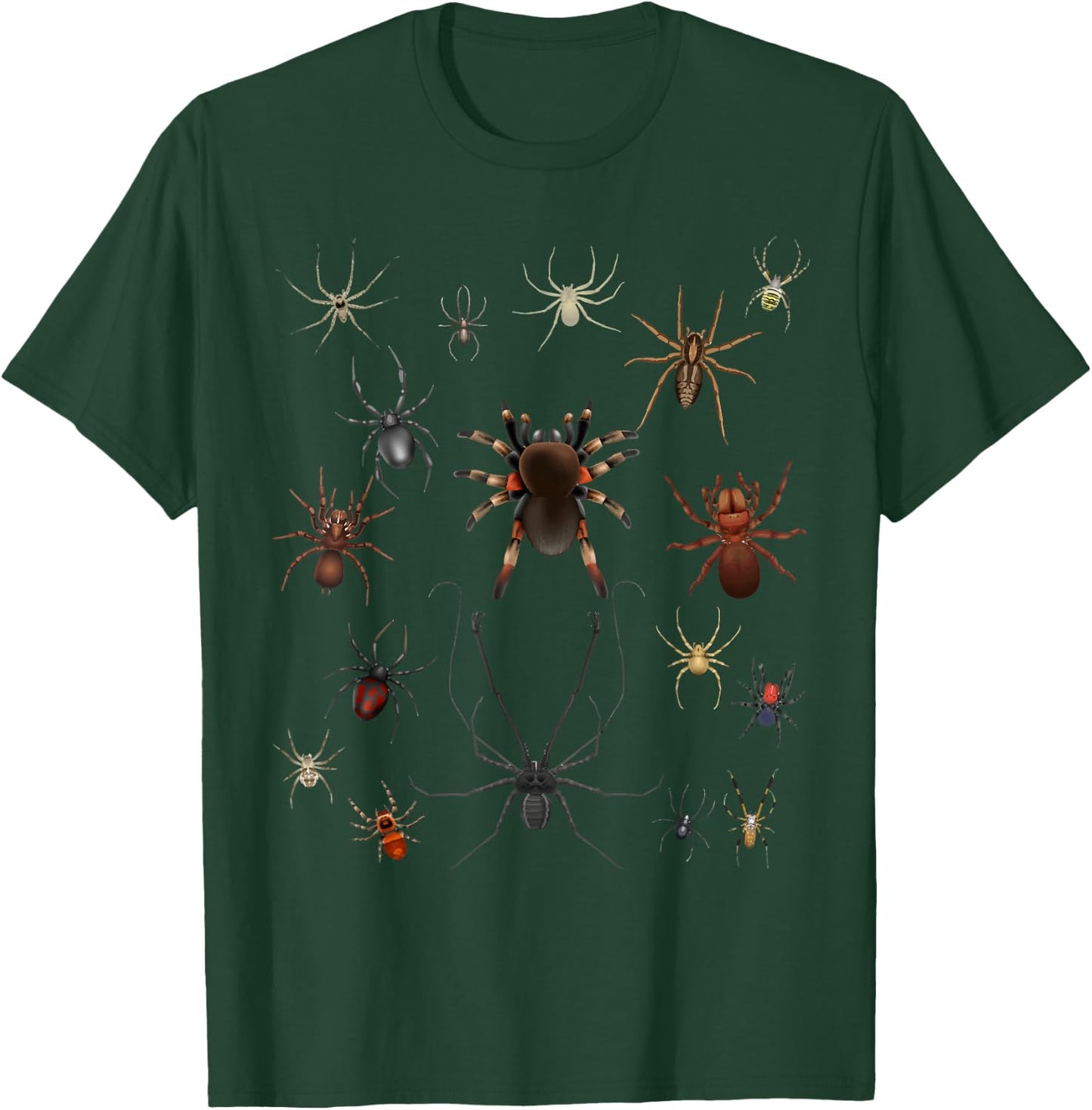Cool Spider Women Tarantula Arachnid Spiders Animal T-Shirt - T-Shirt | Forest