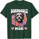 Schnoodle Snoodle Dog Breed Pet Schnoodle Mom Men Women Girls Kids T-Shirt - T-Shirt | Forest