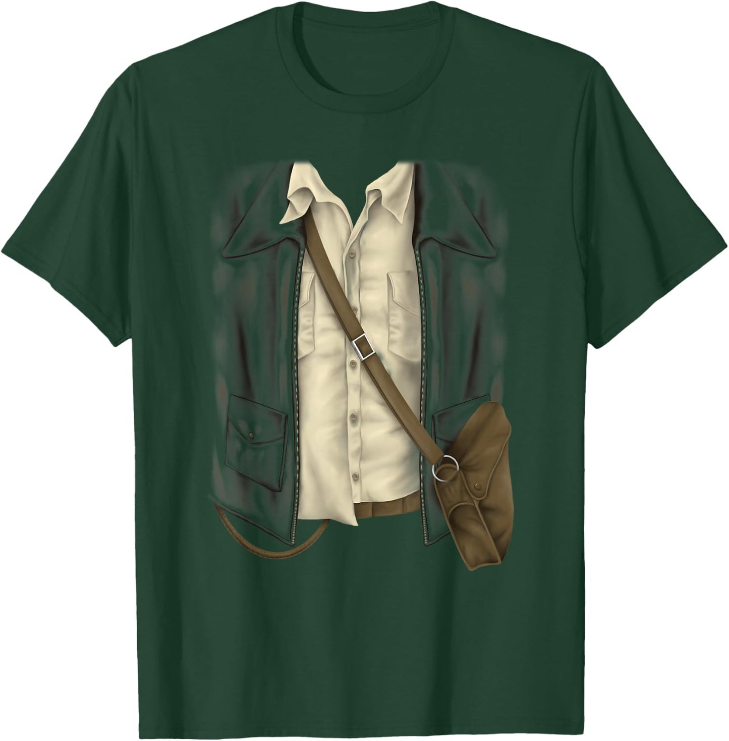 Indiana Jones Raiders of The Lost Ark Halloween Costume T-Shirt - T-Shirt | Forest
