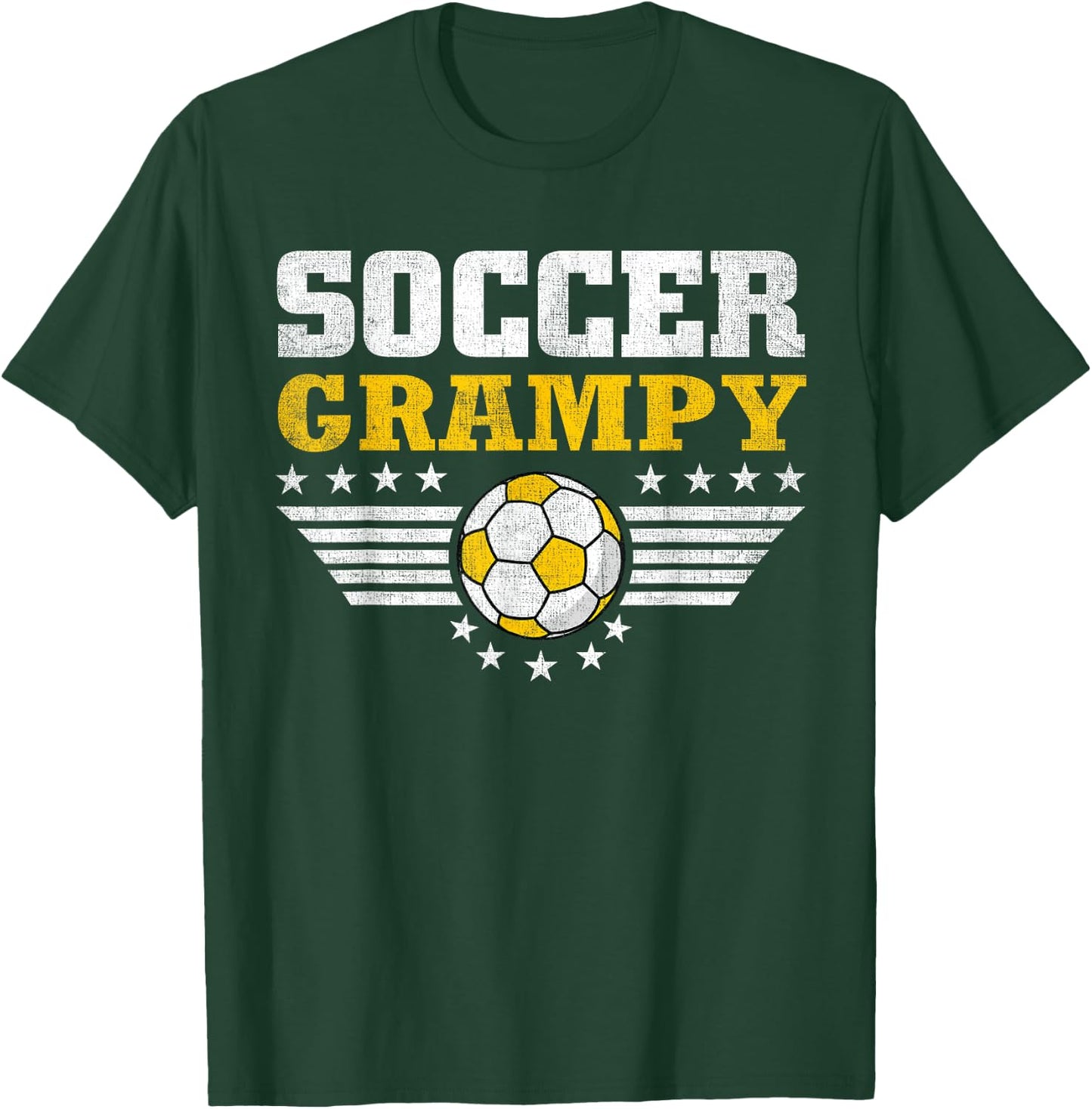 Soccer Grampy - Soccer Player Funny Grandfather Soccer T-Shirt - T-Shirt | Forest