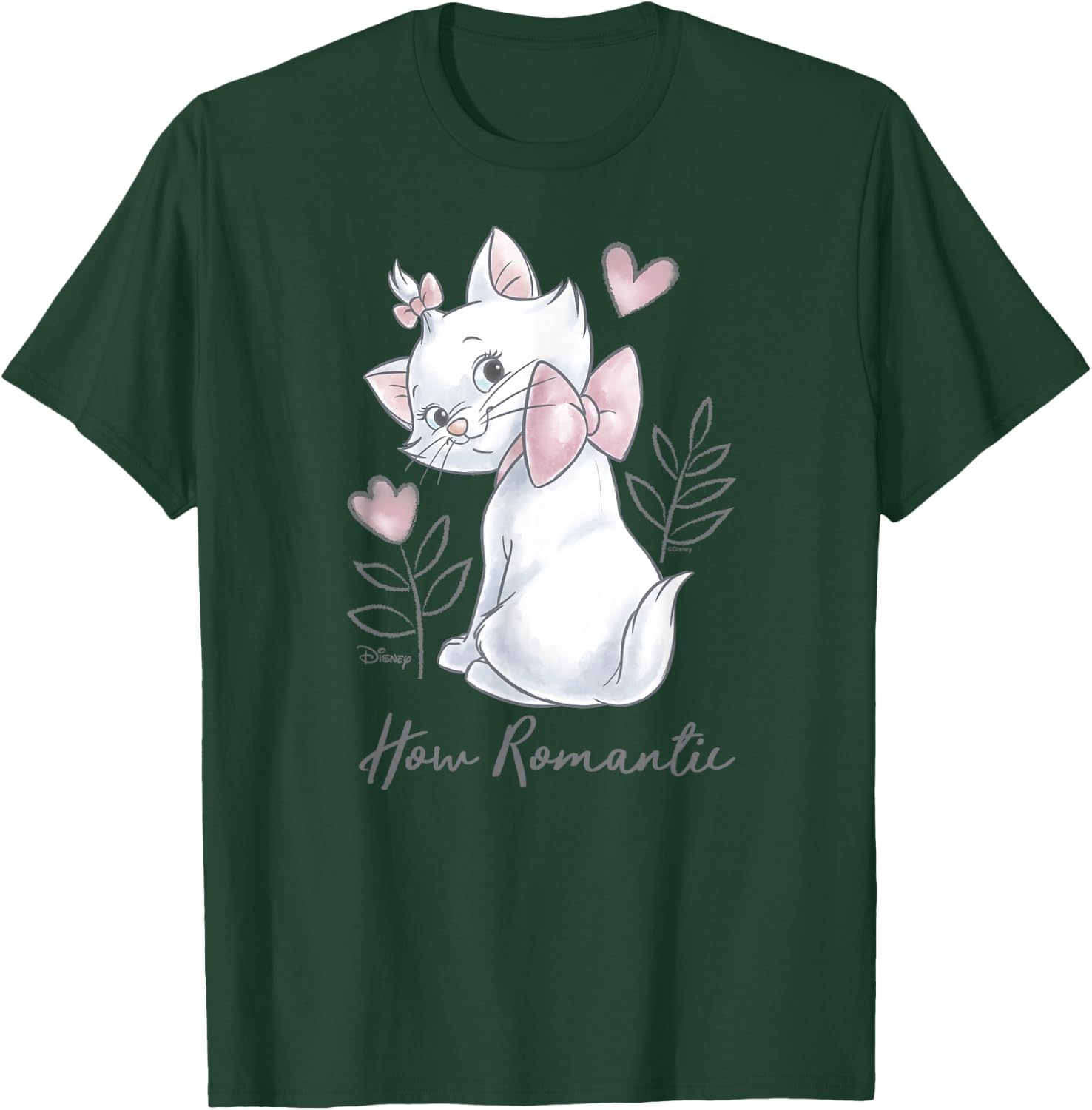 The Aristocats - How Romantic Marie T-Shirt - T-Shirt | Forest