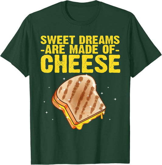 Cool Grilled Cheese Women Sandwich Food Cheese Lover T-Shirt - T-Shirt | Forest