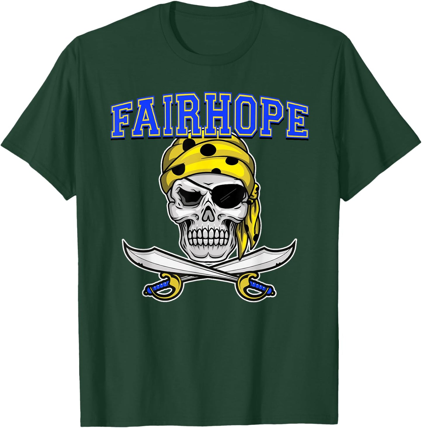 Fairhope Pirates Team Spirit T-Shirt - T-Shirt | Forest